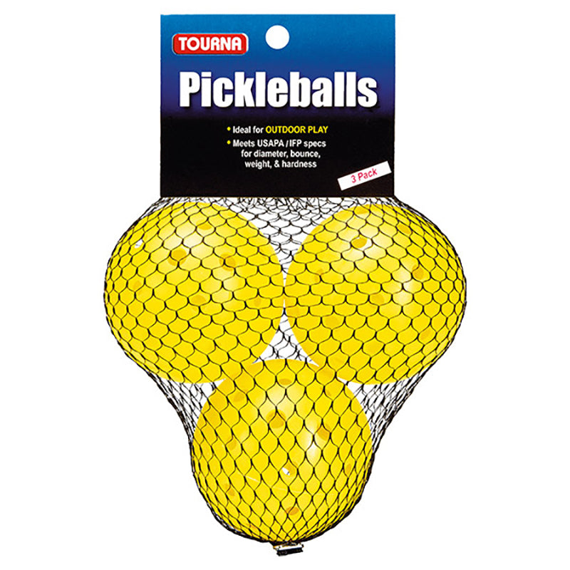 Tourna Outdoor Pickleballs (3X)