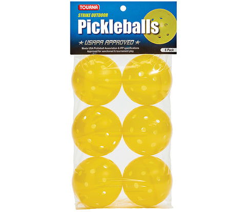 Tourna Outdoor Pickleballs (6X)