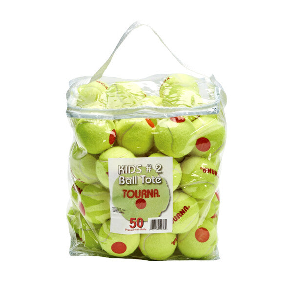 Tourna Stage 2 Orange Dot Tennis Balls (50X)