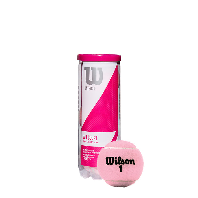 Wilson Intrigue All Court Tennis Balls (Cans 3X)