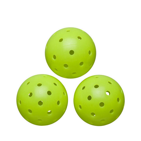 Wilson Max 40 Outdoor Pickleballs (3X) (Neon Green)