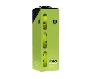 Wilson Max 40 Outdoor Pickleballs (3X) (Neon Green)