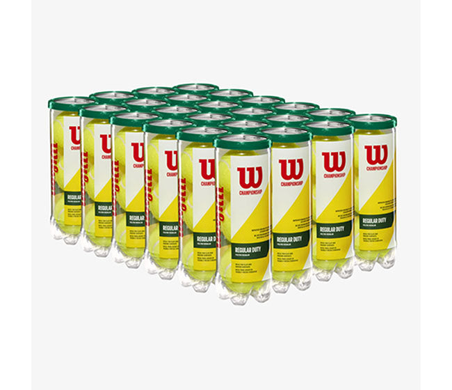 Wilson Regular Duty Tennis Balls (Case 24X)