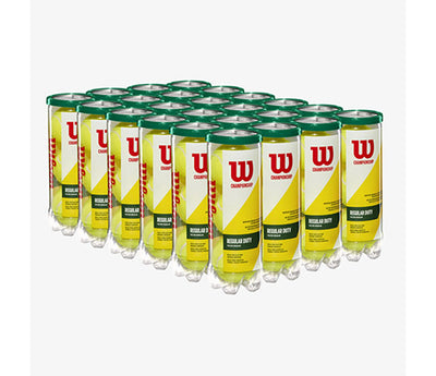 Wilson Regular Duty Tennis Balls (Case 24X)