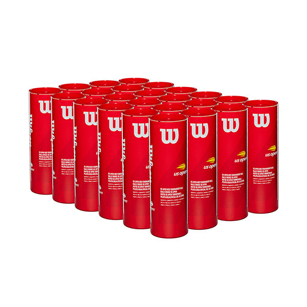Wilson Us Open Tournament Red Tennis Balls (Case 24X) Wilson