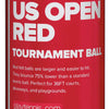 Wilson Us Open Tournament Red Tennis Balls (Cans 1X)