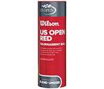 Wilson Us Open Tournament Red Tennis Balls (Cans 1X)