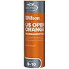 Wilson Us Open Tournament Orange Tennis Balls (Cans 1X)