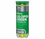 Wilson Us Open Tournament Green Tennis Balls (Cans 1X)