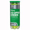 Wilson Us Open Tournament Green Tennis Balls (Cans 1X)