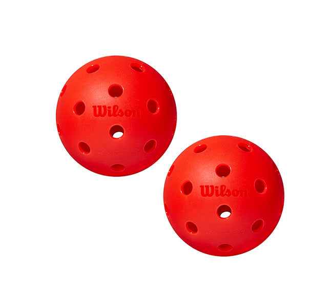 Wilson Tru 32 Pro Outdoor Pickleballs (48X) (Red)