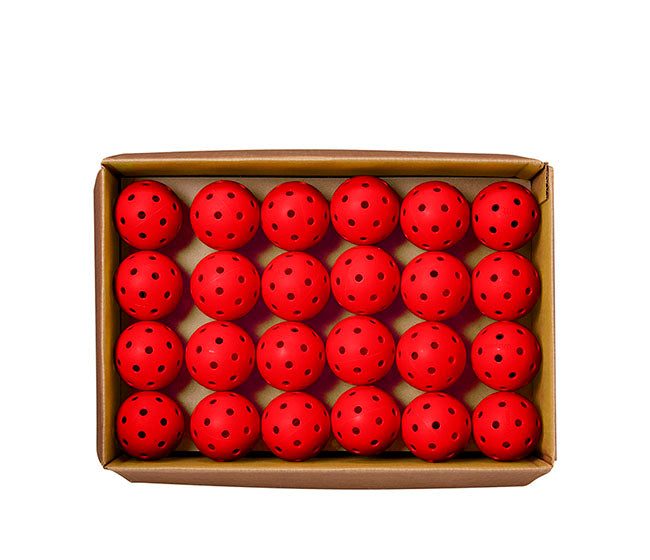 Wilson Tru 32 Pro Outdoor Pickleballs (48X) (Red)
