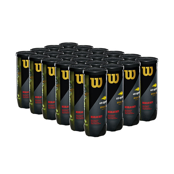 Wilson Us Open Regular Duty Tennis Balls (Case 24X) Wilson