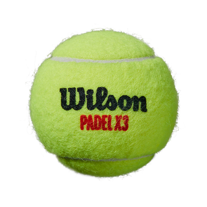 Wilson X3 Padel Balls (3 Ball Can)