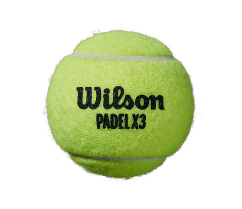 Wilson X3 Speed Padel Balls (3 Ball Can)