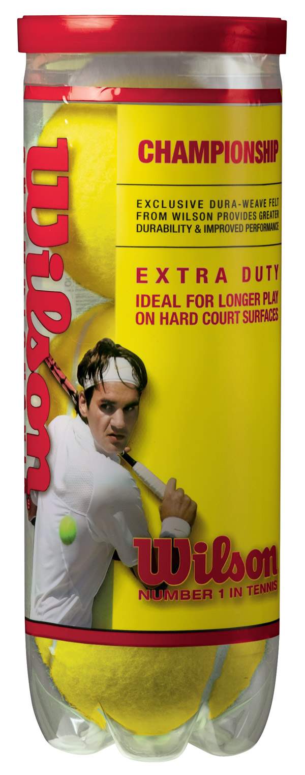 Wilson Extra Duty Tennis Balls (Cans 1X)