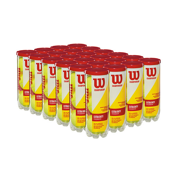 Wilson Extra Duty Tennis Balls (Case 24X) Wilson