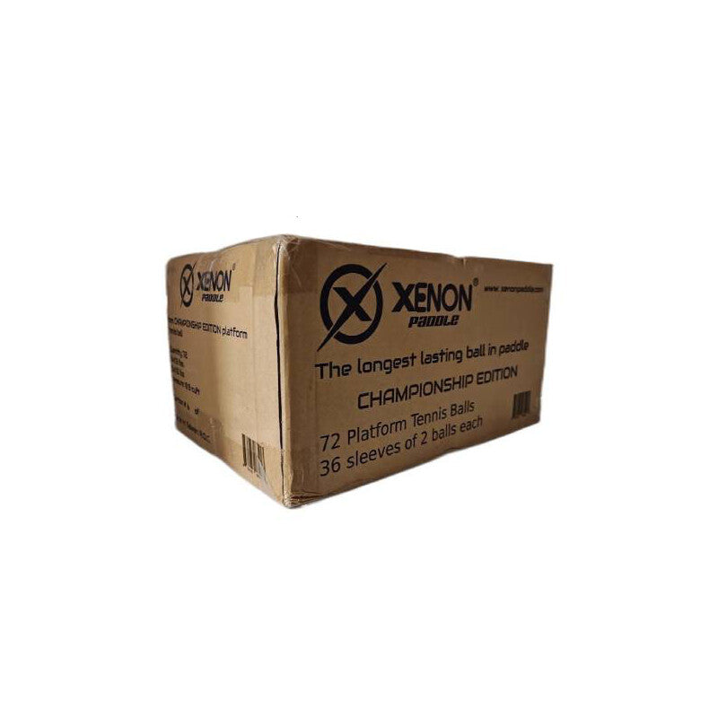 Xenon Championship Platform Balls (Case 36X) Xenon IXECH-YEL-OS