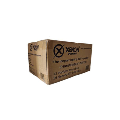 Xenon Championship Platform Balls (Case 36X) Xenon IXECH-YEL-OS