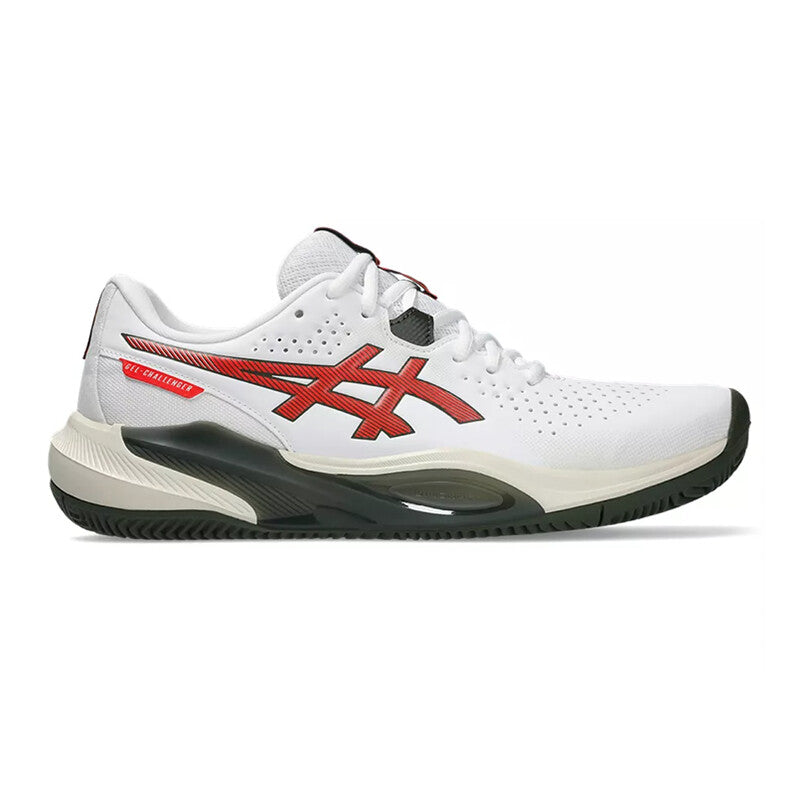 Asics Gel Challenger 15 Clay (M) (White/Cherry Tomato)
