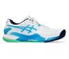 Asics Gel Resolution 9 (M) (White/Aqua)