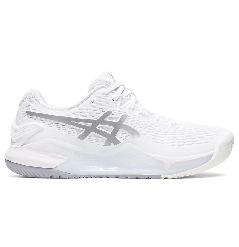 Asics Gel Resolution 9 (W) (White/Silver)