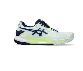 Asics Gel Resolution 9 (W) (Clay) (Mint/Navy)