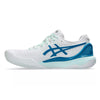 Asics Gel Resolution 9 (W) Clay (White/Teal)