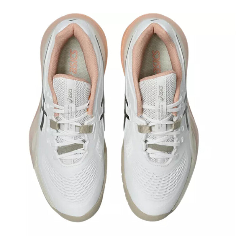 Asics Gel Resolution X Wide (W) (Soft Oat/Dark Aubergine) Asics