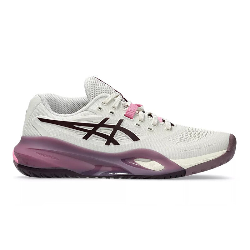 Asics Gel Resolution X (W) (Soft Oat/Dark Aubergine)