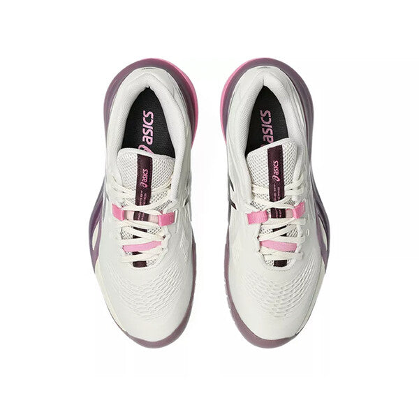 Asics Gel Resolution X (W) (Soft Oat/Dark Aubergine)
