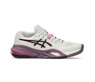 Asics Gel Resolution X (W) (Soft Oat/Dark Aubergine)