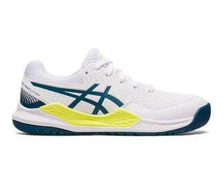 Asics Gel Resolution 9 Junior (White/Teal)