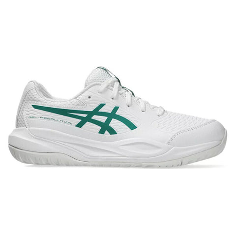 Asics Gel Resolution X Kids' (White/Green)