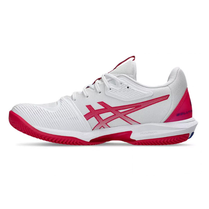 Asics Solution Speed Ff 3 Clay (W) (White/Bright Rose)