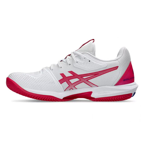 Asics Solution Speed Ff 3 Clay (W) (White/Bright Rose)