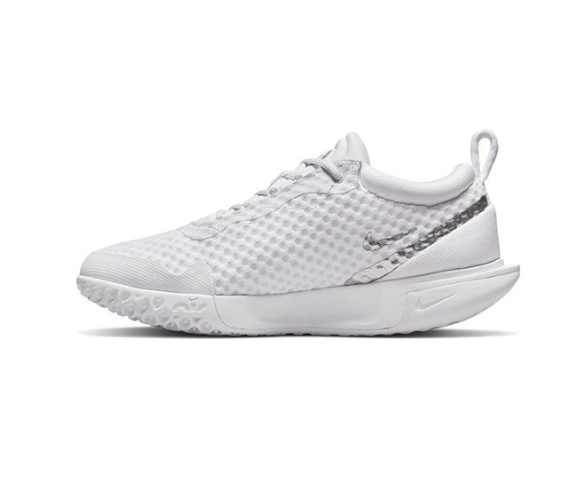 Nike Court Zoom Pro (W) (White/Silver)