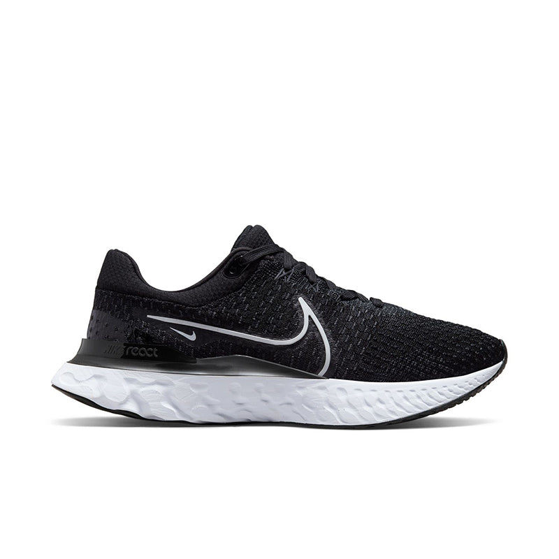 Nike React Infinity Run Flyknit 3 (M) (Black/White)