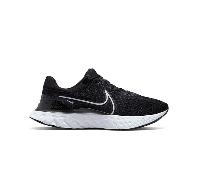 Nike React Infinity Run Flyknit 3 (M) (Black/White)