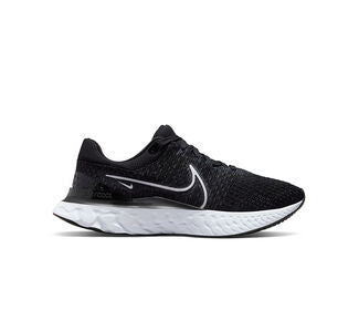Nike React Infinity Run Flyknit 3 (M) (Black/White)