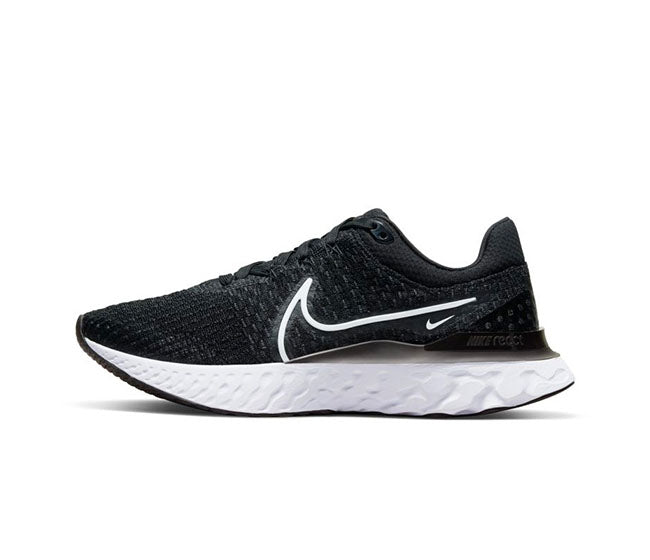 Nike React Infinity Run Flyknit 3 (W) (Black/White)