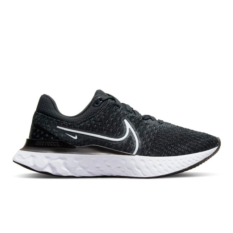 Nike React Infinity Run Flyknit 3 (W) (Black/White)