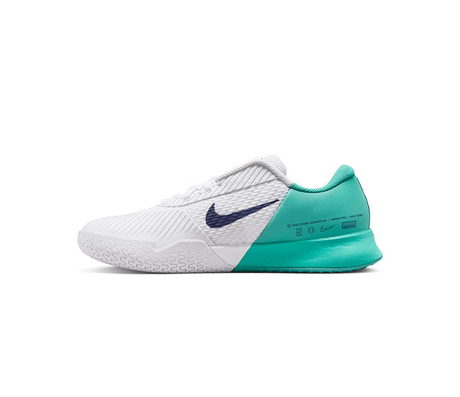 Nike Air Zoom Vapor Pro 2 (M) (White/Teal)