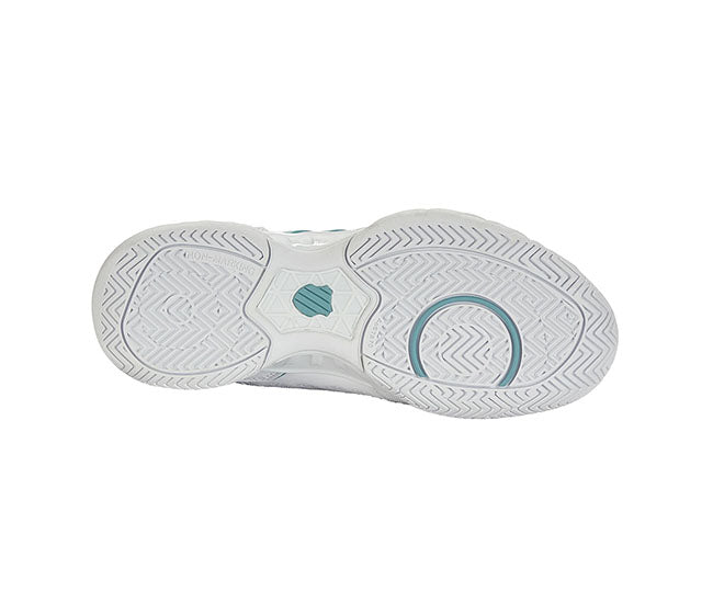 K-Swiss Bigshot Light 4 (W) (White/Nile Blue)