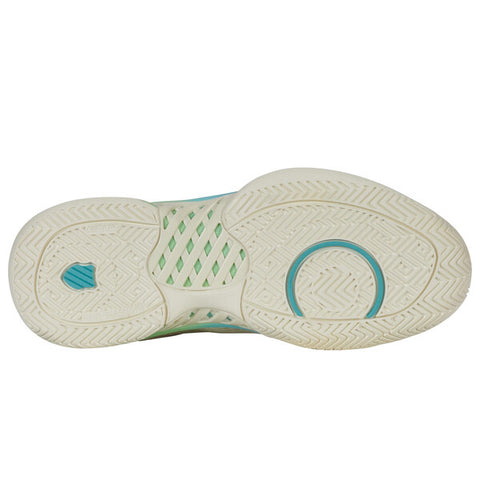 K-Swiss Express Light Pickleball Wide (W) (Egret/Green)