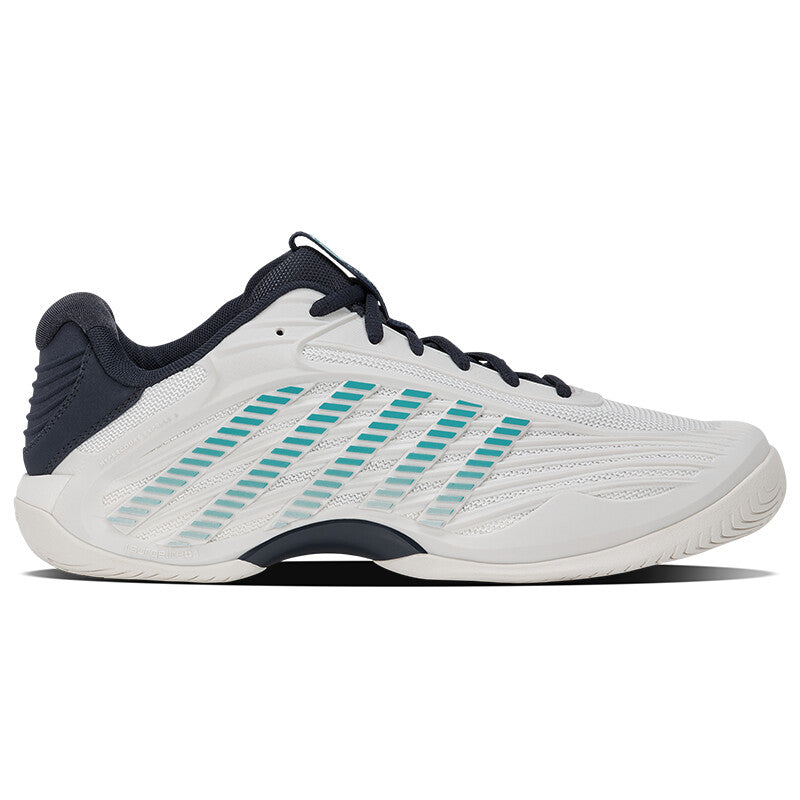 K-Swiss Hypercourt Express 3 2E (M) (White/Carbon) K-Swiss JNHE4A-WHT-9.5