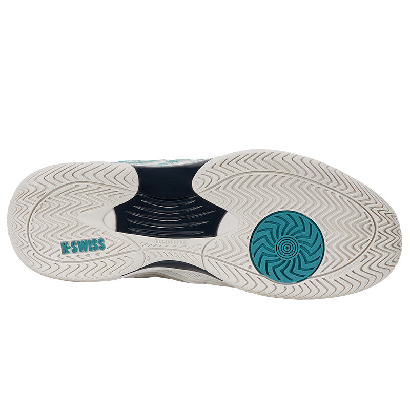 K-Swiss Hypercourt Express 3 2E (M) (White/Carbon) K-Swiss JNHE4A-WHT-9.5