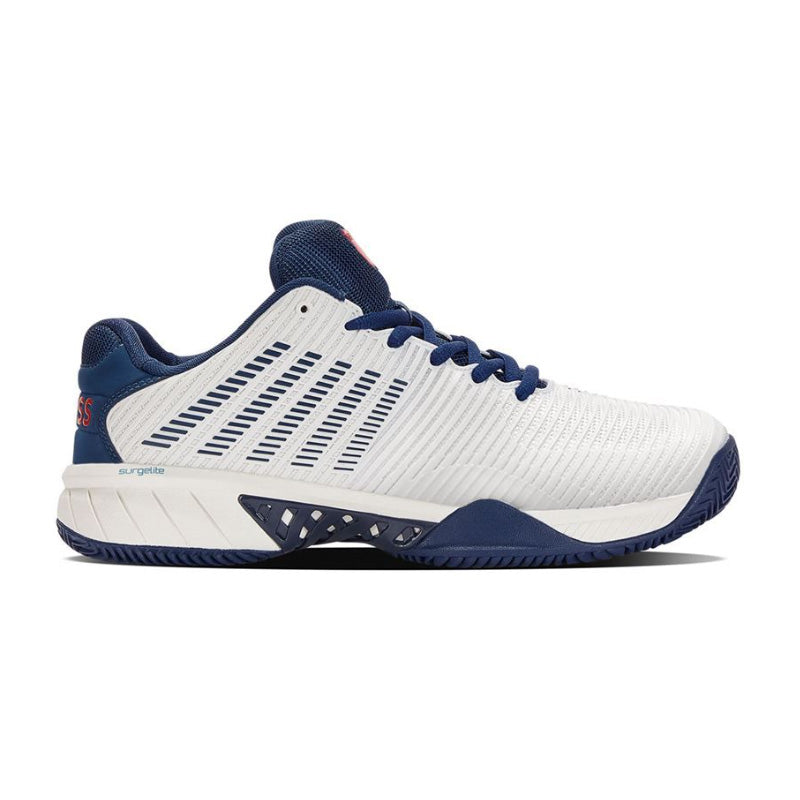 K-Swiss Hypercourt Express 2 Hb (M) Clay (White/Blue)