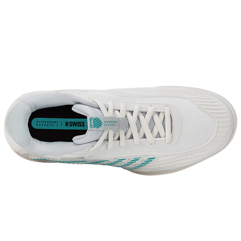 K-Swiss Hypercourt Express 3 (W) (White/Baltic) K-Swiss
