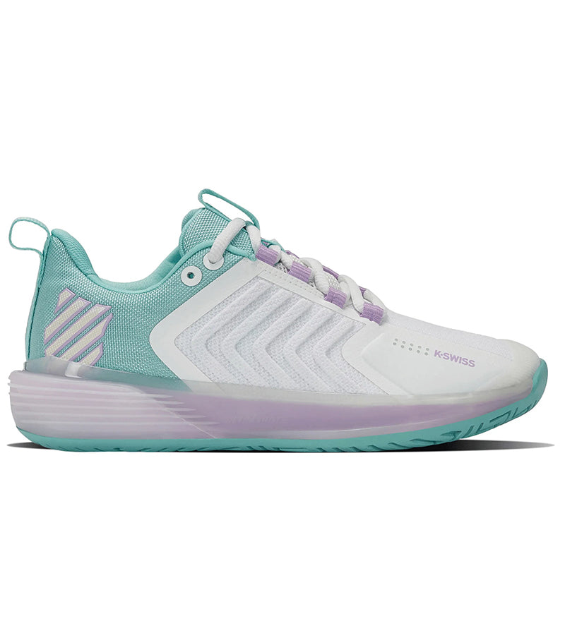 K-Swiss Ultrashot 3 (W) (White/Angel Blue)